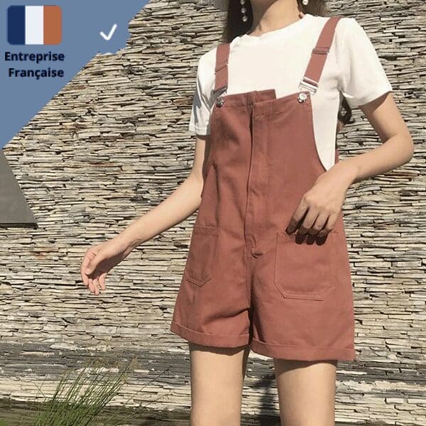 Salopette pour Femme Unie