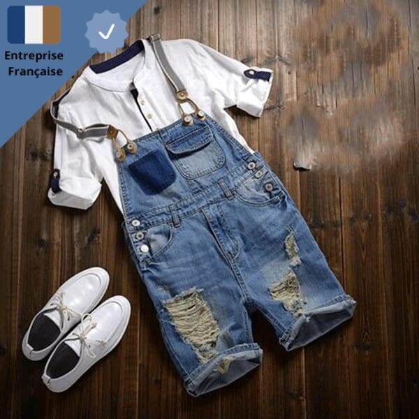 salopette-short-bretelle-detachee Salopette Short Bretelle Détachée