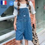 Salopette Short en Jean