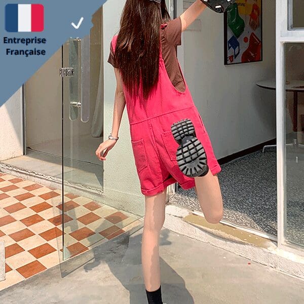 salopette-short-femme-rose