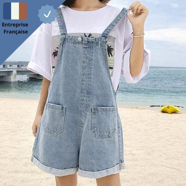salopette-short-jean-femme