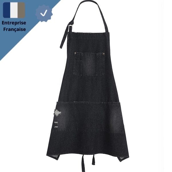 salopette-tablier-noire Salopette Tablier Noire