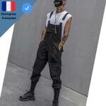 Salopette Urbaine Noire