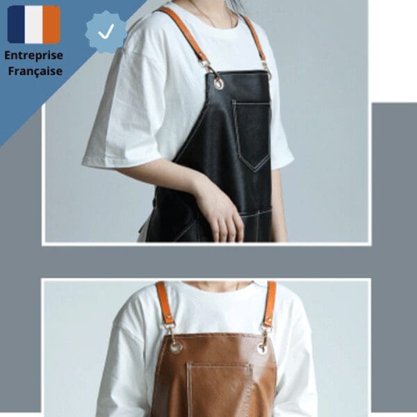 tablier-en-cuir-fonce