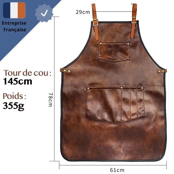Tablier en Cuir