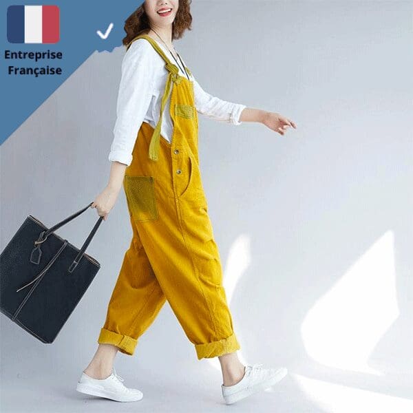 tablier-en-jean-jaune