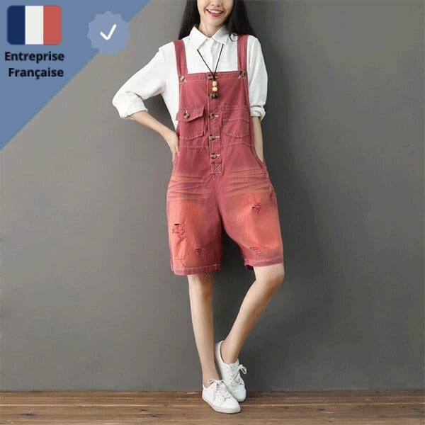 Tablier Short Rouge